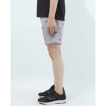 ニューバランス new balance メンズ ゴルフ ショートパンツ シアサッカーストライプ ショートパンツ 0121132005 (ネイビー)