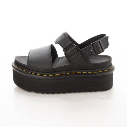 Dr Martens ドクターマーチン サンダル Quad 厚底 Voss ドクターマーチン Dr Martens レディースシューズ サンダル ロコンド サンダル 交換 返品可能 ドクターマーチン あす楽 Voss 正規取扱店 ブラック Locomall ロコンド公式ストア