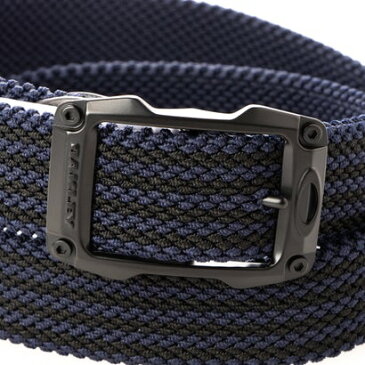 オークリー OAKLEY メンズ ゴルフ ベルト WEB REVERSIBLE BELT 14.0 FOS900228 (ネイビー)