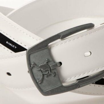 オークリー OAKLEY メンズ ゴルフ ベルト SKULL BELT 14.0 FOS900227 (ホワイト)