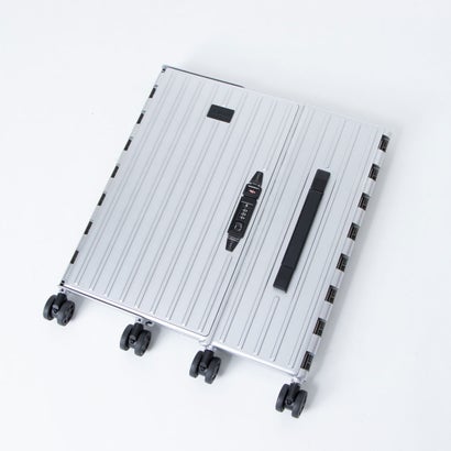 アンドフラットamp;.FLATCOMPACTCARRYCASE(メタリックカラー)(シルバー)