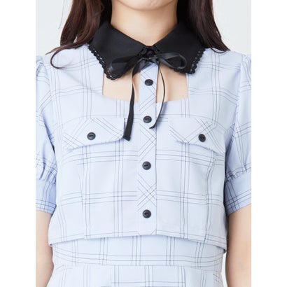 高い素材 アンクルージュ Ank Rouge ワンピース 布帛 ブルー 現金特価 Verylife Com Br