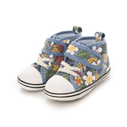 コンバース CONVERSE ジュニア スニーカー BABY ALL STAR N TROPICA V-1 ブルー 37301090 （ブルー）