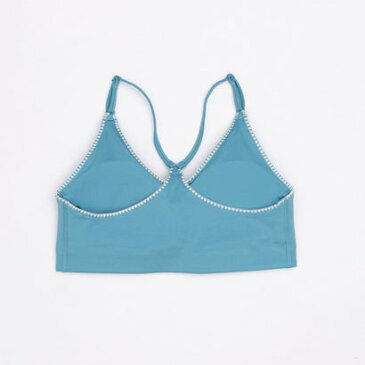 ナイキ NIKE レディース フィットネス スポーツブラ ナイキ ウィメンズ YG CROCHET インディ ブラ CZ7666-424 【返品不可商品】 (ブルー)