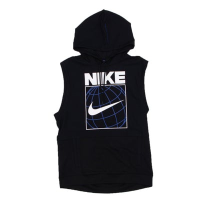 ナイキ NIKE ジュニア トレーニングウェア ナイキ DRI-FIT PT パック フリース プルオーバー L S フーディ CZ2562-010 （ブラック）