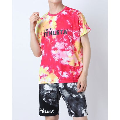 アスレタ ATHLETA メンズ サッカー/フットサル 半袖シャツ グラフィックプラTシャツ 02347 (ピンク)通販 サッカー 用品 セール