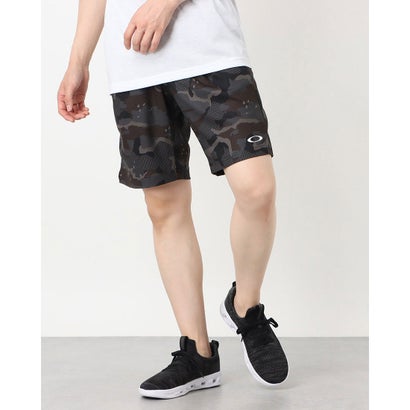 オークリー OAKLEY メンズ クロスハーフパンツ ENHANCE WOVEN GRAPHIC SHORTS 9INCH 11.0 FOA402205 （ブラック）