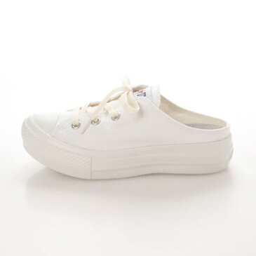 コンバース CONVERSE オールスターライト PLTS ミュール スリップOX (ホワイト)
