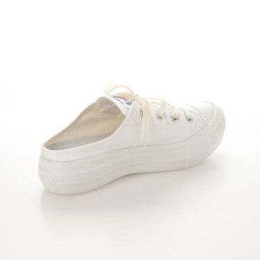 コンバース CONVERSE オールスターライト PLTS ミュール スリップOX (ホワイト)