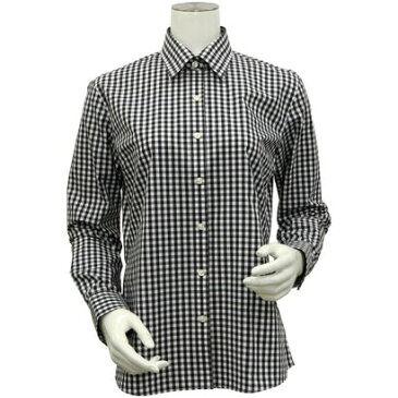トーキョーシャツ TOKYO SHIRTS 形態安定ノーアイロン レギュラー衿 長袖ビジネスワイシャツ (ブラック)