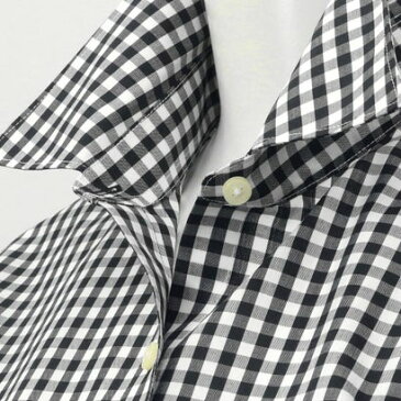 トーキョーシャツ TOKYO SHIRTS 形態安定ノーアイロン レギュラー衿 長袖ビジネスワイシャツ (ブラック)
