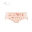 アモスタイル ハ?イ トリンフ? AMOSTYLE BY Triumph デイジーガーデン 1336 ボーイズレングスショーツ【返品不可商品】 （ピンク）