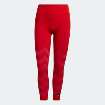 アディダス adidas マリメッコ エアロニット 7/8タイツ (ピンク)