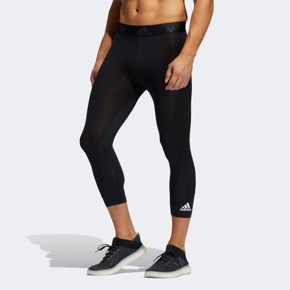 アディダス adidas テックフィット 3/4 タイツ / Techfit 3/4 Tights （ブラック）