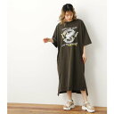 TOUR Tシャツワンピース BLK
