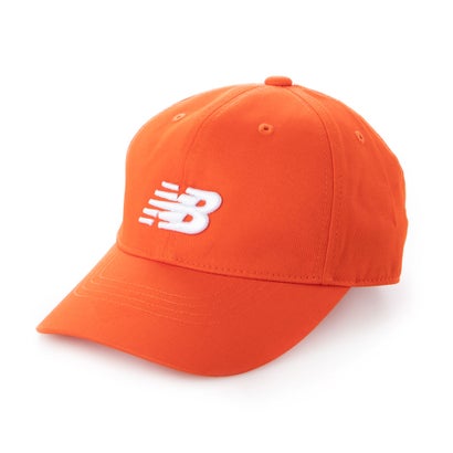 ニューバランス new balance レディース ゴルフ キャップ 定番 NBロゴツイル シックスパネルキャップ 0121987001 （オレンジ）