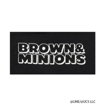 ザ ショップ ティーケー キッズ THE SHOP TK(Kids) ブラウン&ミニオンズ(BROWN&MINIONS)/袖プリント長袖Tシャツ (サンドベージュ)