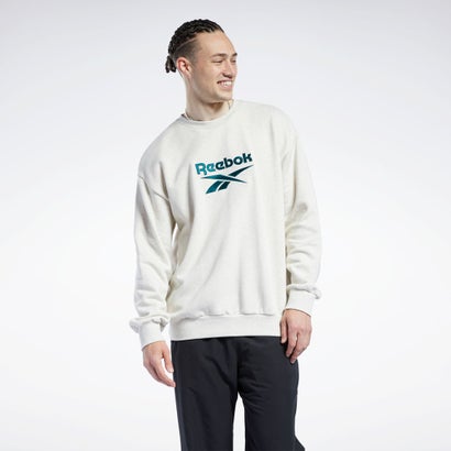 リーボック Reebok クラシックス ベクター クルー スウェットシャツ / Classics Vector Crew Sweatshirt （ホワイト）