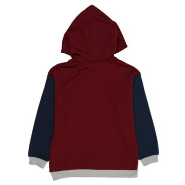 ニューバランス new balance ジュニア スウェットフルジップ スウェットフーディー_ JJTP1323 (レッド)