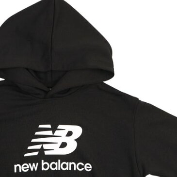 ニューバランス new balance ジュニア スウェットフルジップ スウェットフーディー_ JJTP1323 (ブラック)