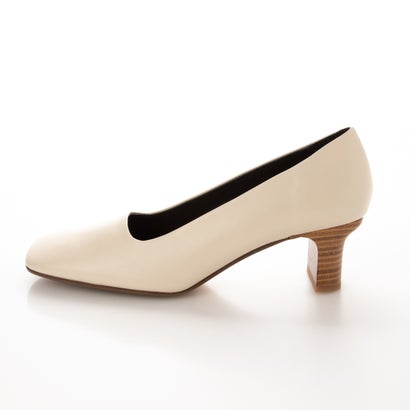 ファビオルスコーニ Fabio Rusconi スクエアトゥパンプス （オフホワイト）