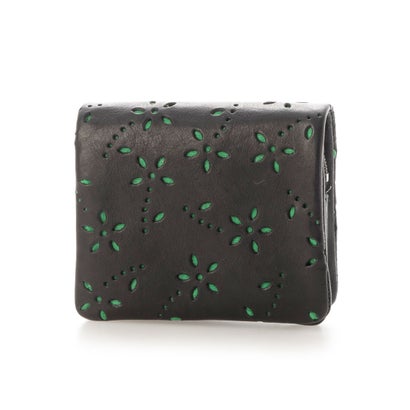 ツモリチサト キャリー tsumori chisato CARRY レースカットフラワーウォレット （ブラック）