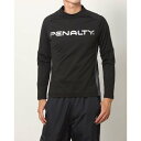 ペナルティ PENALTY メンズ サッカー フットサル 長袖シャツ 裏起毛プラトップ PU1013 ブラック 
