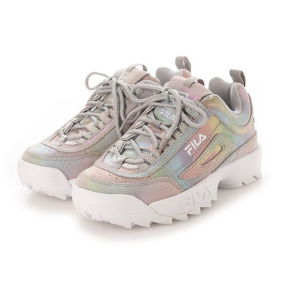 FILA/フィラ スニーカー ディスラプター2 プリズム スウェードW5XM01549-063 （シルバー系その他）