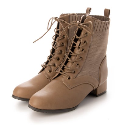 ジェリービーンズ JELLY BEANS コンビレースアップブーツ 214-287 （オーク）のサムネイル