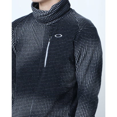 オークリーOAKLEYメンズゴルフ長袖シャツOAKLEYELLIPSEHI-NECKLSSHIRTFOA402866(ブラック)