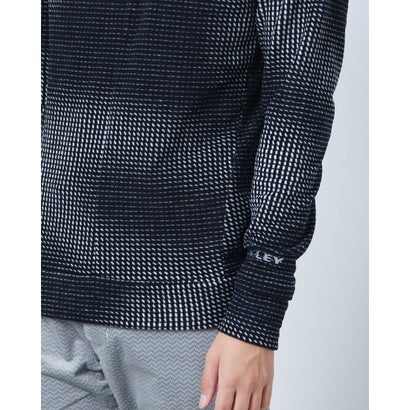 オークリーOAKLEYメンズゴルフ長袖シャツOAKLEYELLIPSEHI-NECKLSSHIRTFOA402866(ブラック)