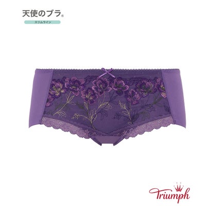 トリンプ Triumph 天使のブラ スリムライン 534 ボーイズレングスショーツ【返品不可商品】 （パープル）