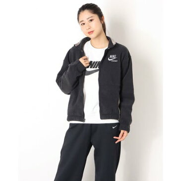ナイキ NIKE レディース スウェットフルジップパーカー ナイキ ウィメンズ NSW PLSH ヘリテージ ジャケット DD5713010 (ブラック)
