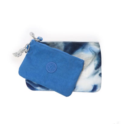 キプリング Kipling DUO POUCH （Tie Dye Blue）