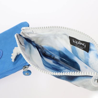 キプリング Kipling DUO POUCH （Tie Dye Blue）