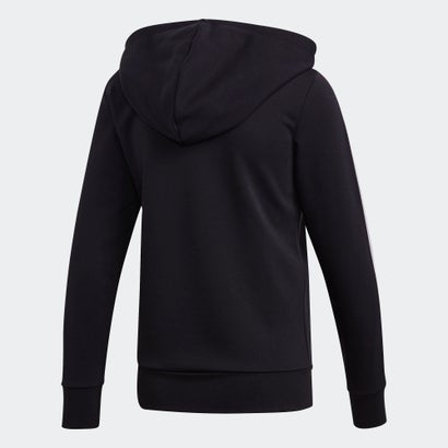 アディダス adidas Essentials 3-Stripes Hoodie （ブラック）