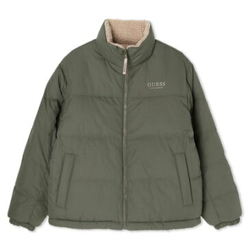 ゲス GUESS Reversible Boa Down Jacket （KAK）