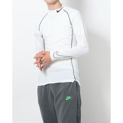 ナイキ NIKE メンズ フィットネス 長袖コンプレッションインナー ナイキ NP DF モック タイト L/S トップ DD1987100 （ホワイト）