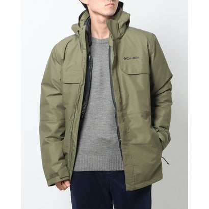 コロンビア Columbia メンズ アウトドア 中綿ジャケット Cloverdale- Interchange Jacket WE1489 （グリーン）