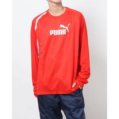 プーマ PUMA ロンTee （RED）