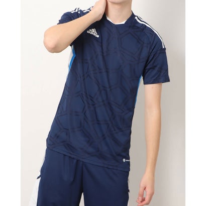 アディダス adidas メンズ サッカー/フットサル 半袖シャツ CONDIVO22マッチデイジャージー HA3512 (ネイビー)ネット通販 サッカー 用品 セール