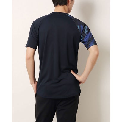 ティゴラ TIGORA メンズ サッカー/フットサル 半袖シャツ ATHLETICS_半袖Tシャツ_遮熱_接触冷感 TR-8SW1042TS (ネイビー)ネット通販 サッカー 用品 セール