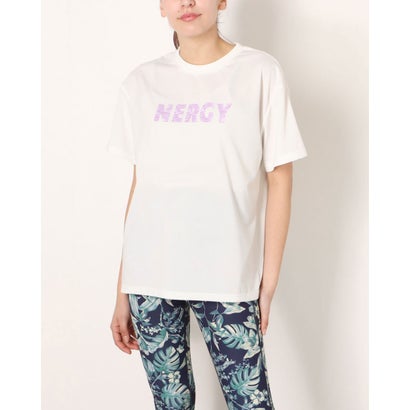 ナージージャパン NERGY JAPAN レディース フィットネス 半袖Tシャツ ダニエラグラフィックT NJM02060 （ホワイト）