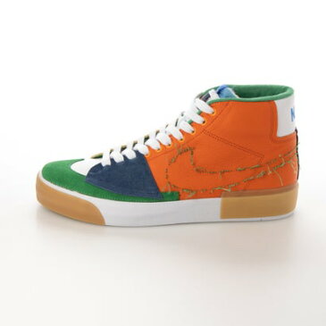 NIKE SB/ナイキ エスビー Zoom Blazer Mid Edge L ブレーザーミッド スケボー スケシュー DA2189-800 (オレンジ)