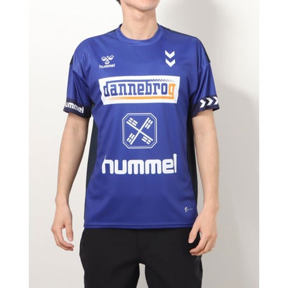 ヒュンメル hummel メンズ サッカー/フットサル 半袖シャツ プラクティスシャツ HAP1155 (ブルー)セール サッカー 用品 セール