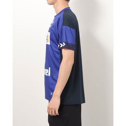 ヒュンメル hummel メンズ サッカー/フットサル 半袖シャツ プラクティスシャツ HAP1155 (ブルー)セール サッカー 用品 セール