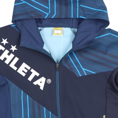 アスレタ ジュニア(キッズ・子供) サッカー/フットサル ジャージジャケット ストレッチトレーニングJK 04146J ATHLETA (ネイビー)バーゲン サッカー 用品 セール