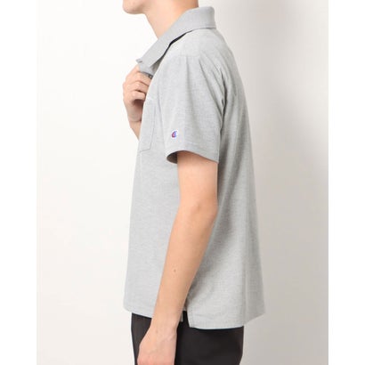 チャンピオンChampionメンズ半袖ポロシャツPOLOSHIRT_C3-VS319(グレー)