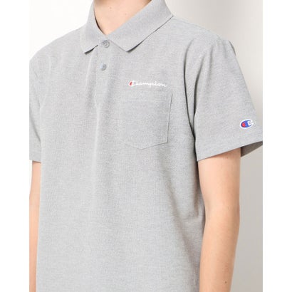 チャンピオンChampionメンズ半袖ポロシャツPOLOSHIRT_C3-VS319(グレー)