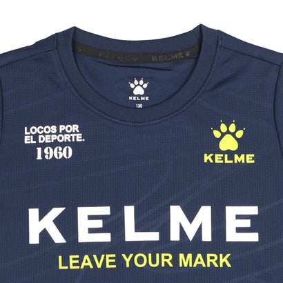 ケレメ KELME ジュニア サッカー/フットサル 半袖シャツ JrTシャツ KA22S620J （ネイビー）